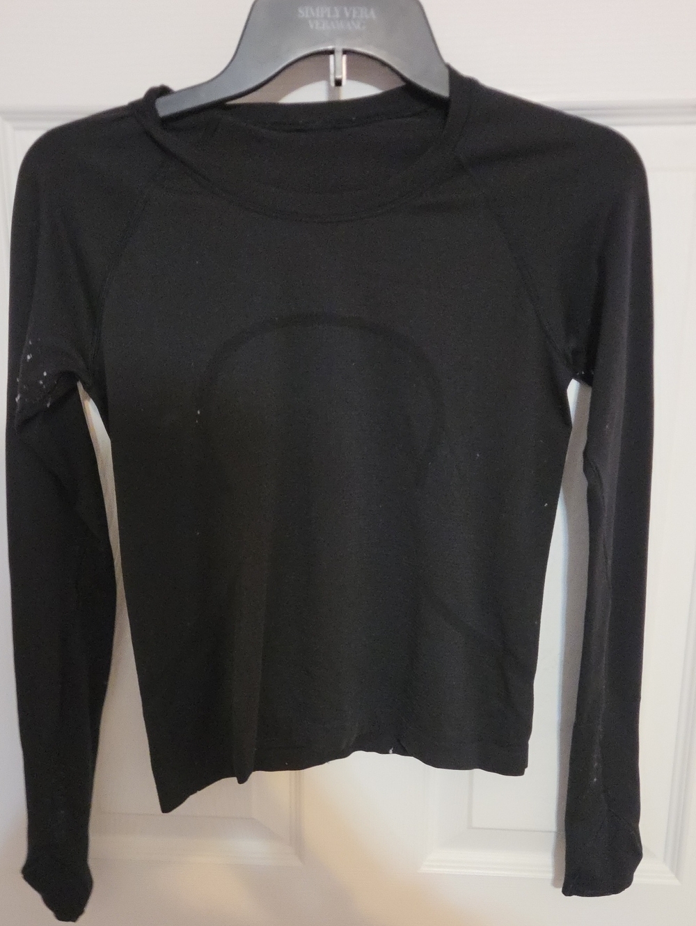 lululemon athletica Black Long-Sleeve Swifly Tech Crew Top